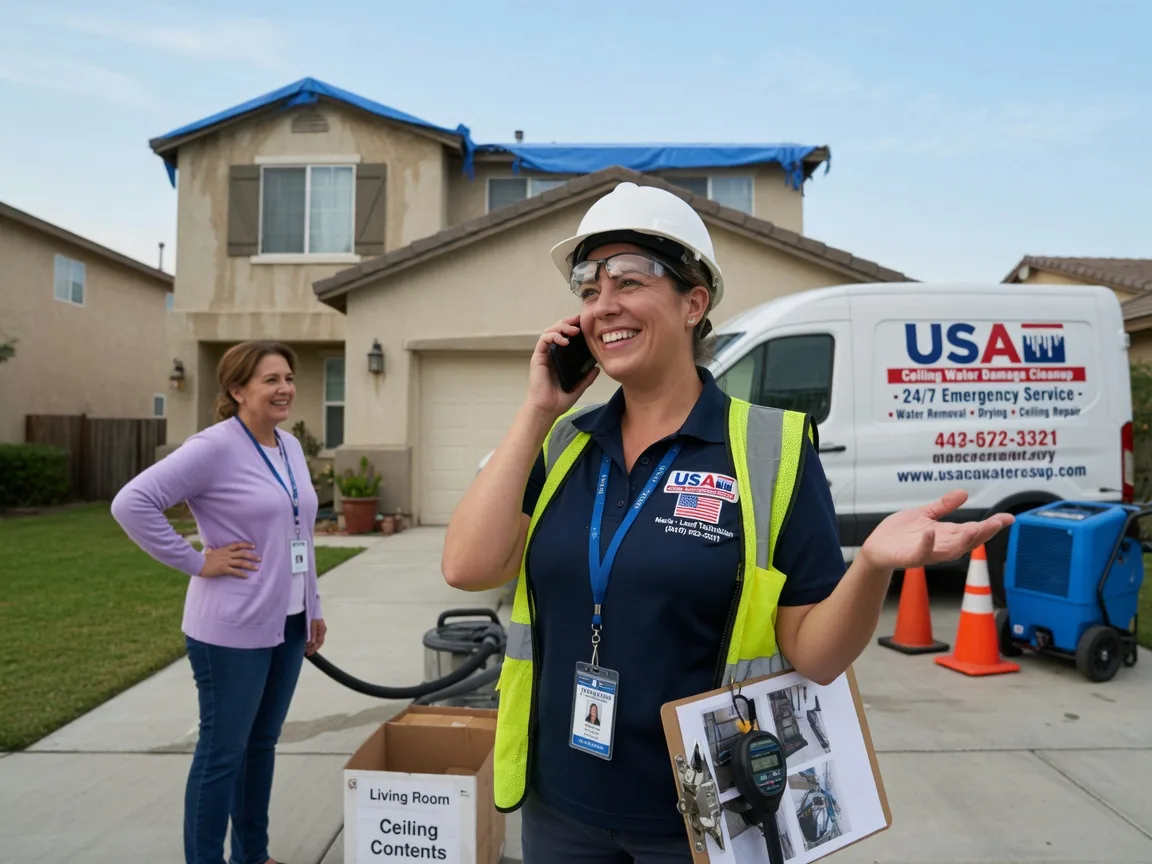 Ceiling Water Damage Restoration Bapchule, AZ FAQs
